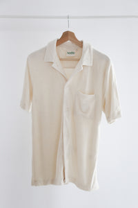 Towel Boy Cabana Shirt - Vintage White